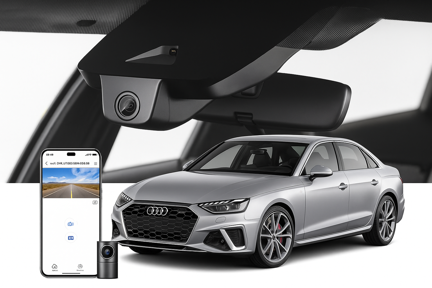 Factory Style Dash Cam for 2020 Audi S4 Sedan | Wholesale