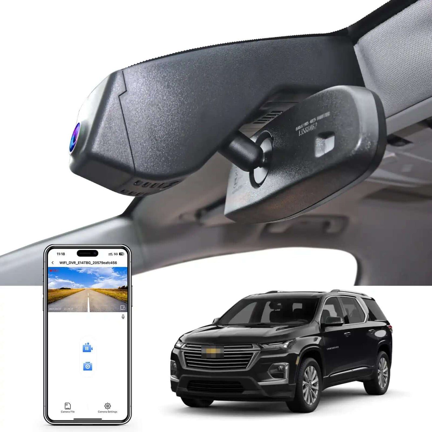 Bulk Order OEM Look Chevy Traverse Dash Cam