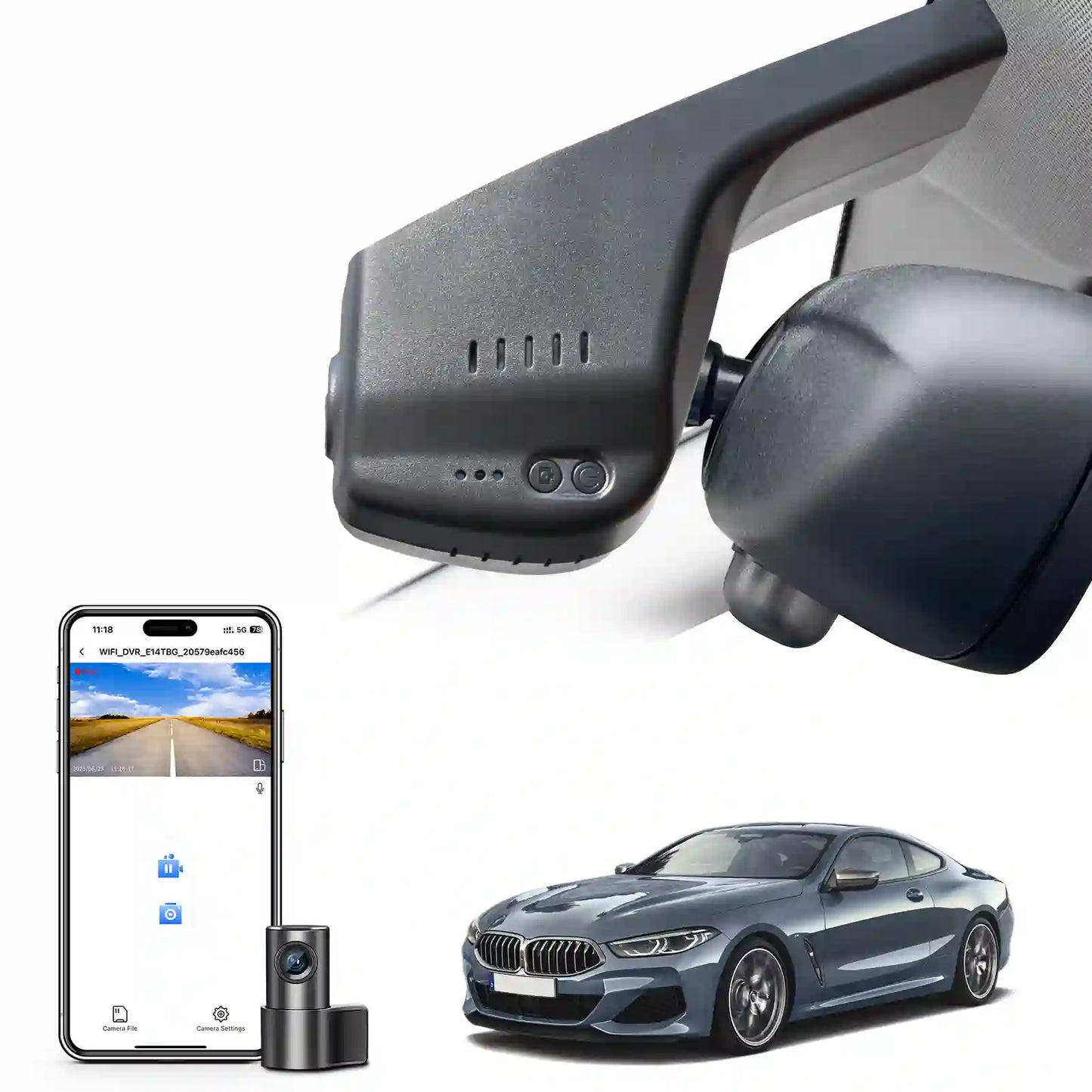 Factory Direct OEM Look BMW 8 Series Gen2 G14 G15 G16 Dash Cam