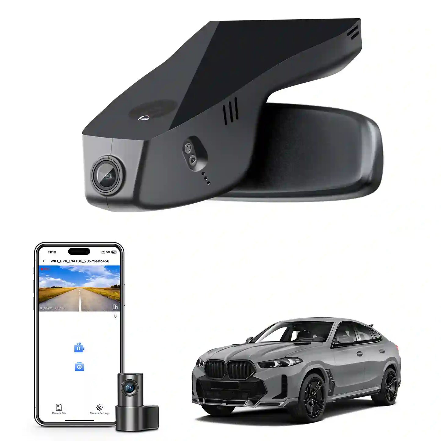 OEM Supplier OEM Look BMW X6 Gen3 G06 Dash Cam