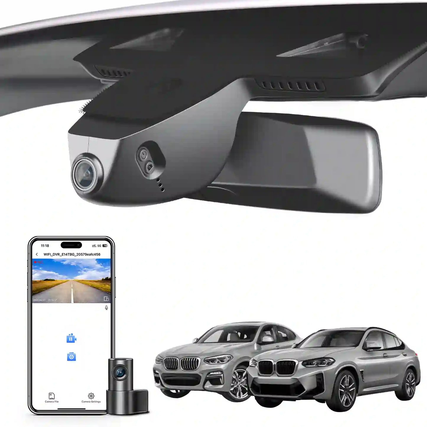 OEM Supplier OEM Look BMW X4 Dash Cam