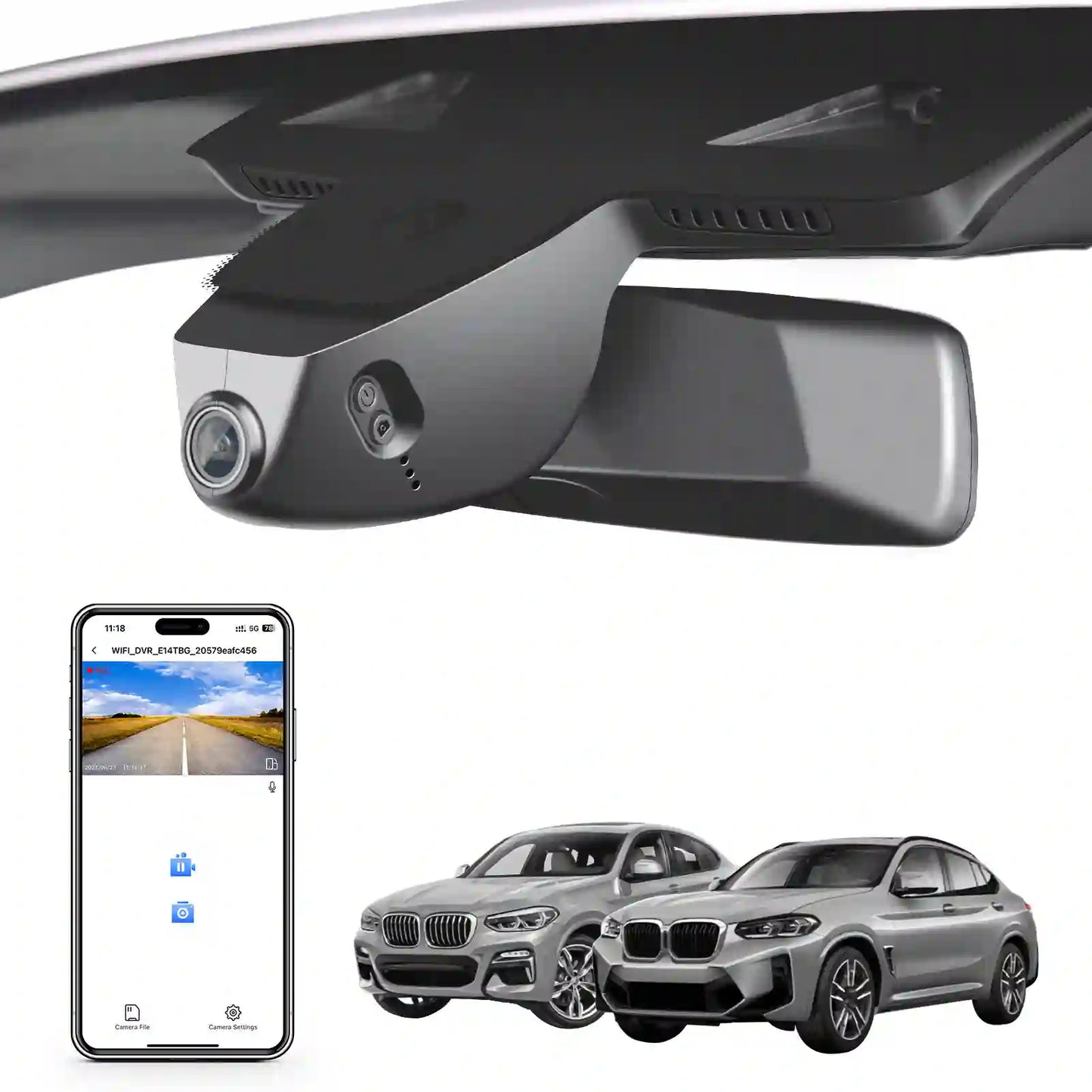 Bulk Supplier OEM Look BMW X4 Dash Cam
