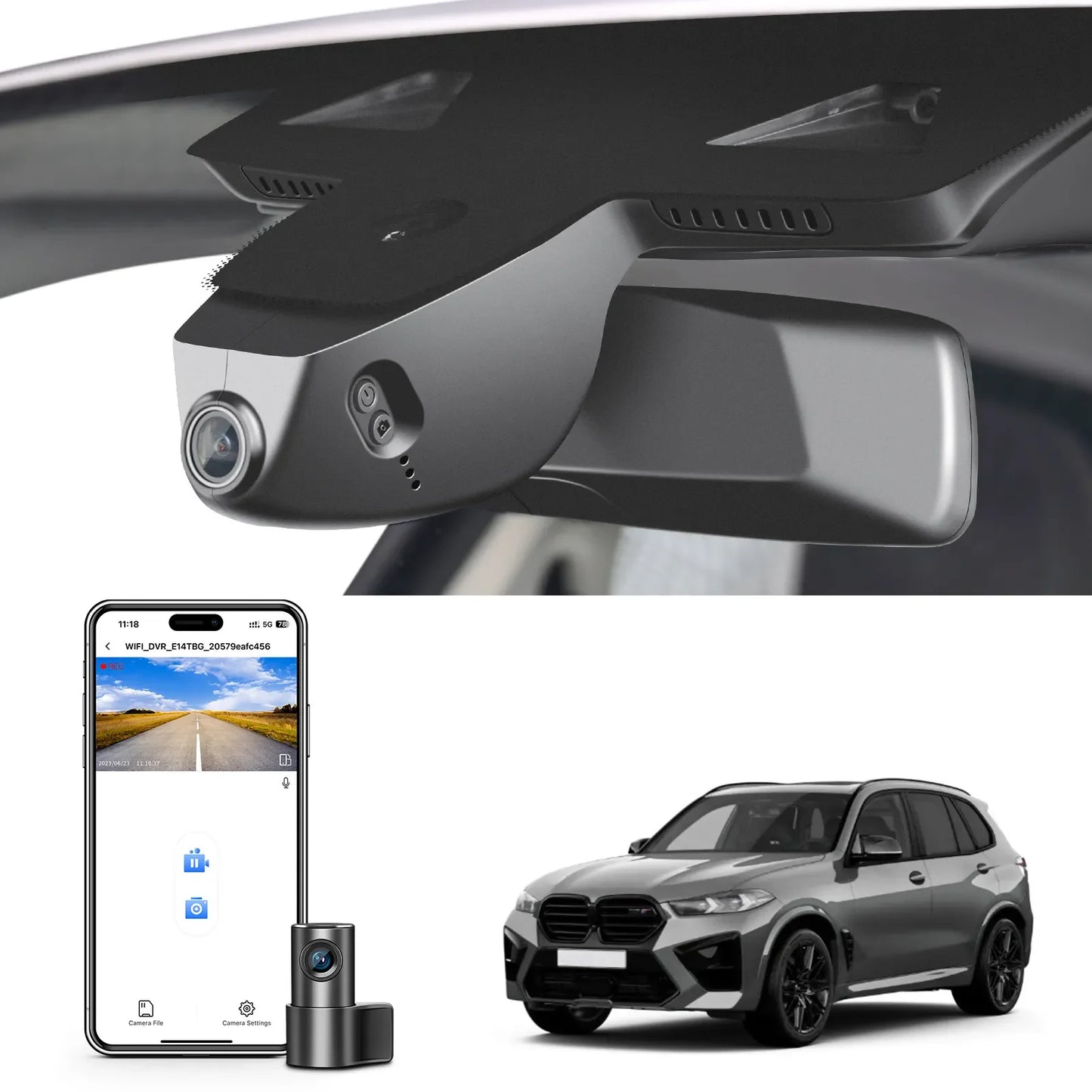 OEM Manufacturer OEM Look BMW X5 Dash Cam