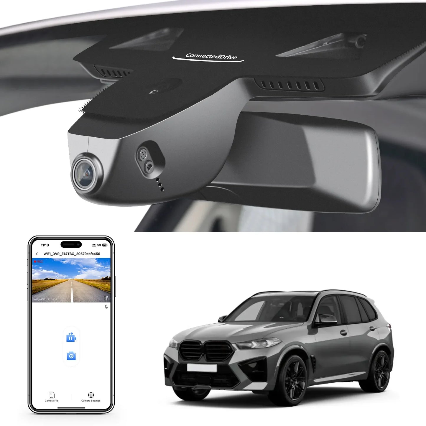 Factory Direct OEM Look BMW X5 Dash Cam