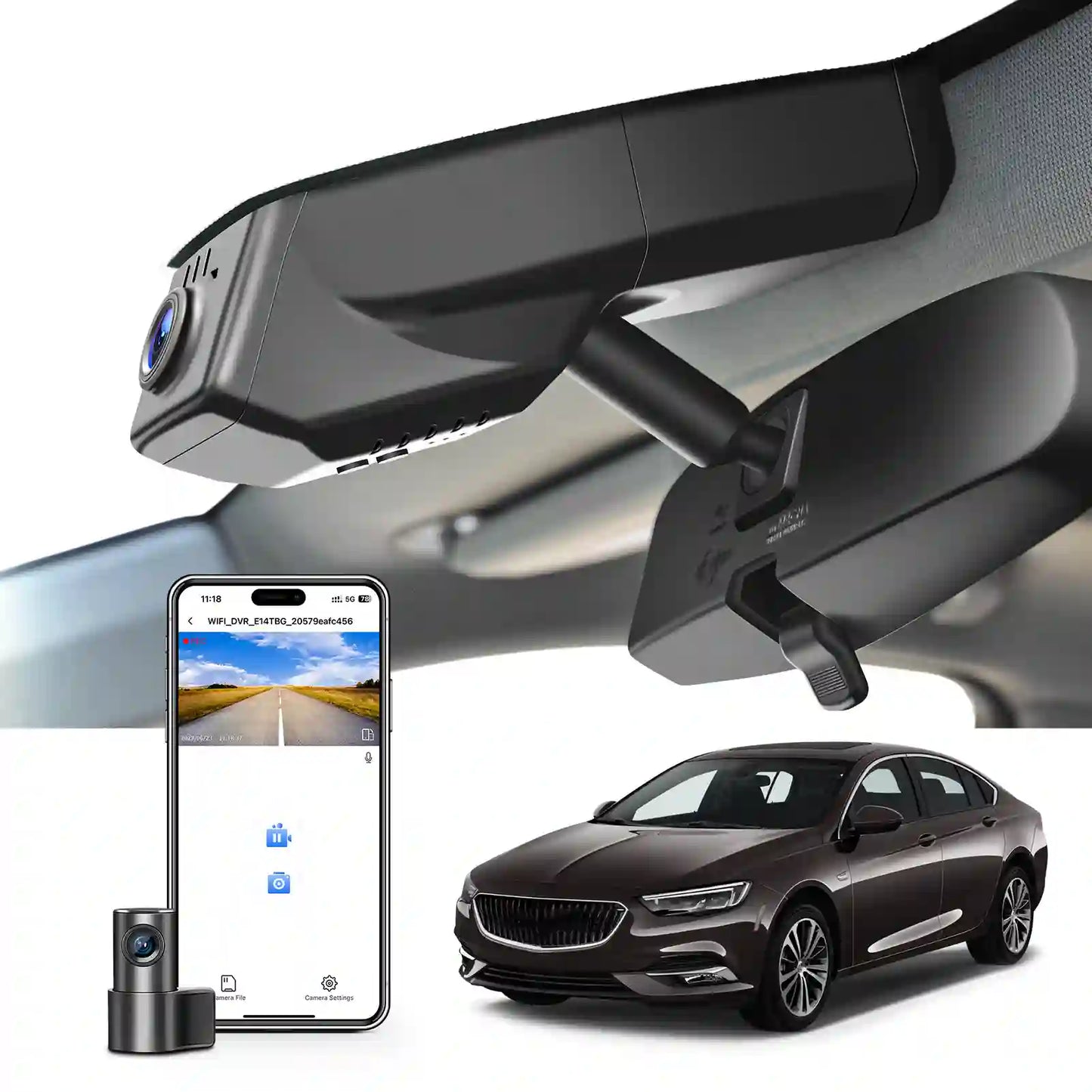 Automotive Electronics Supplier OEM Look Buick Regal Dash Cam