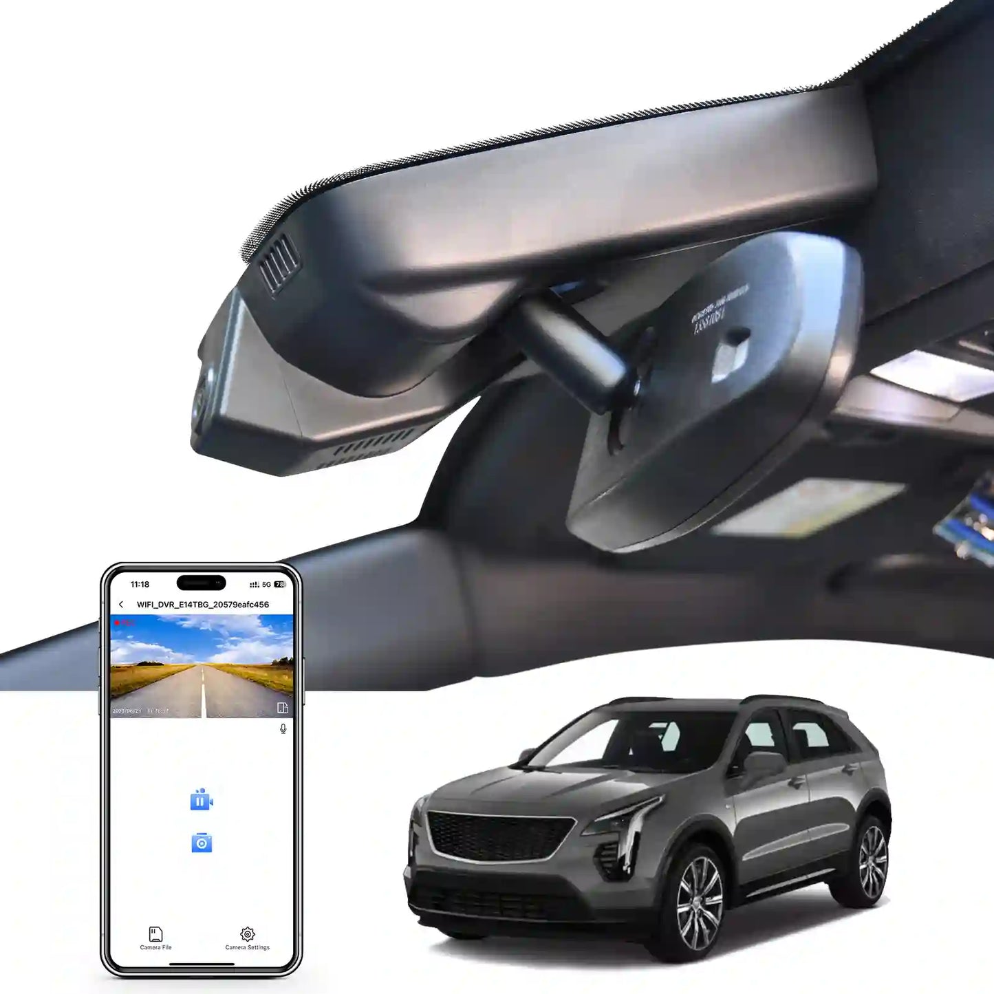 Wholesale OEM Look Cadillac XT4 Dash Cam