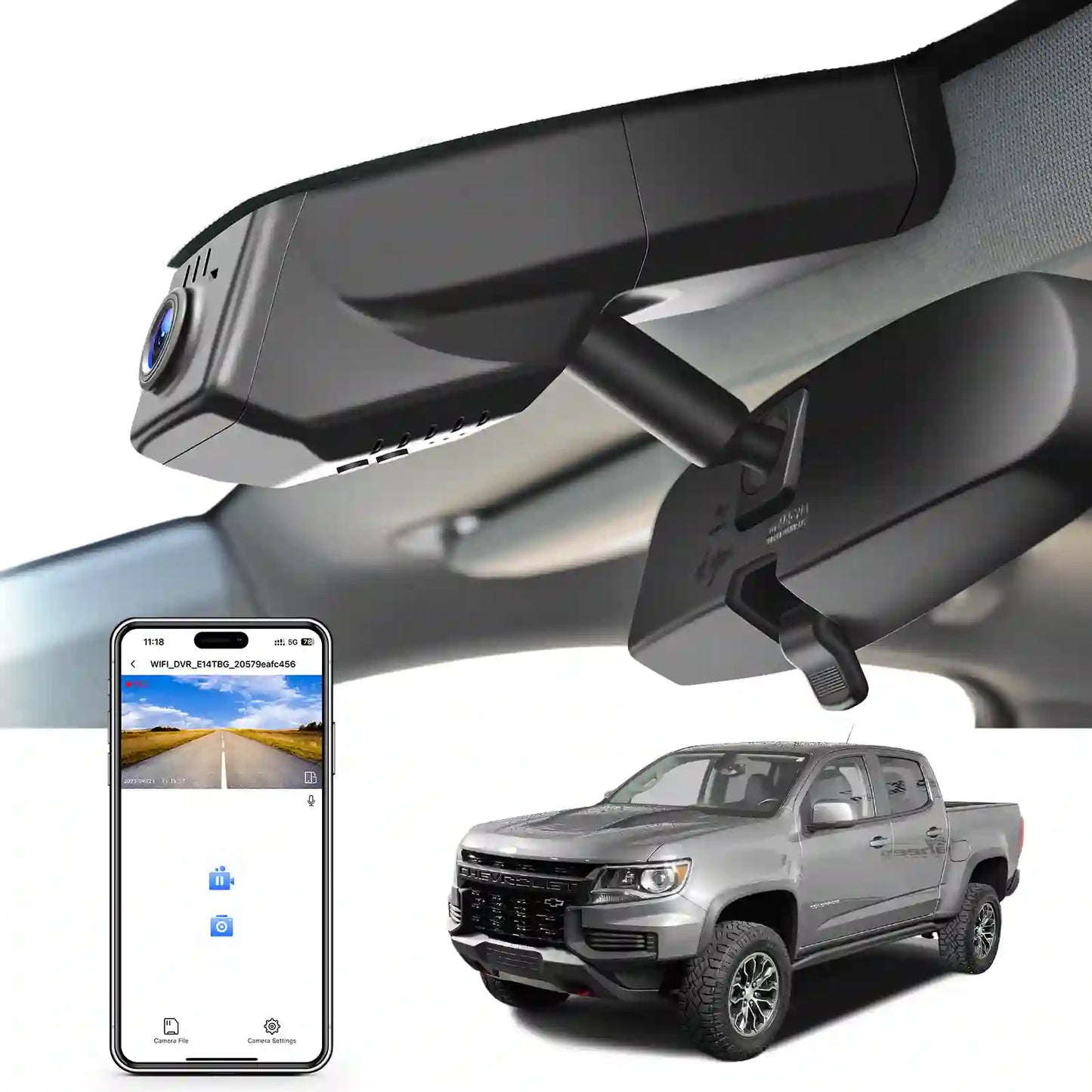 Factory Direct OEM Look Chevy Colorado Dash Cam