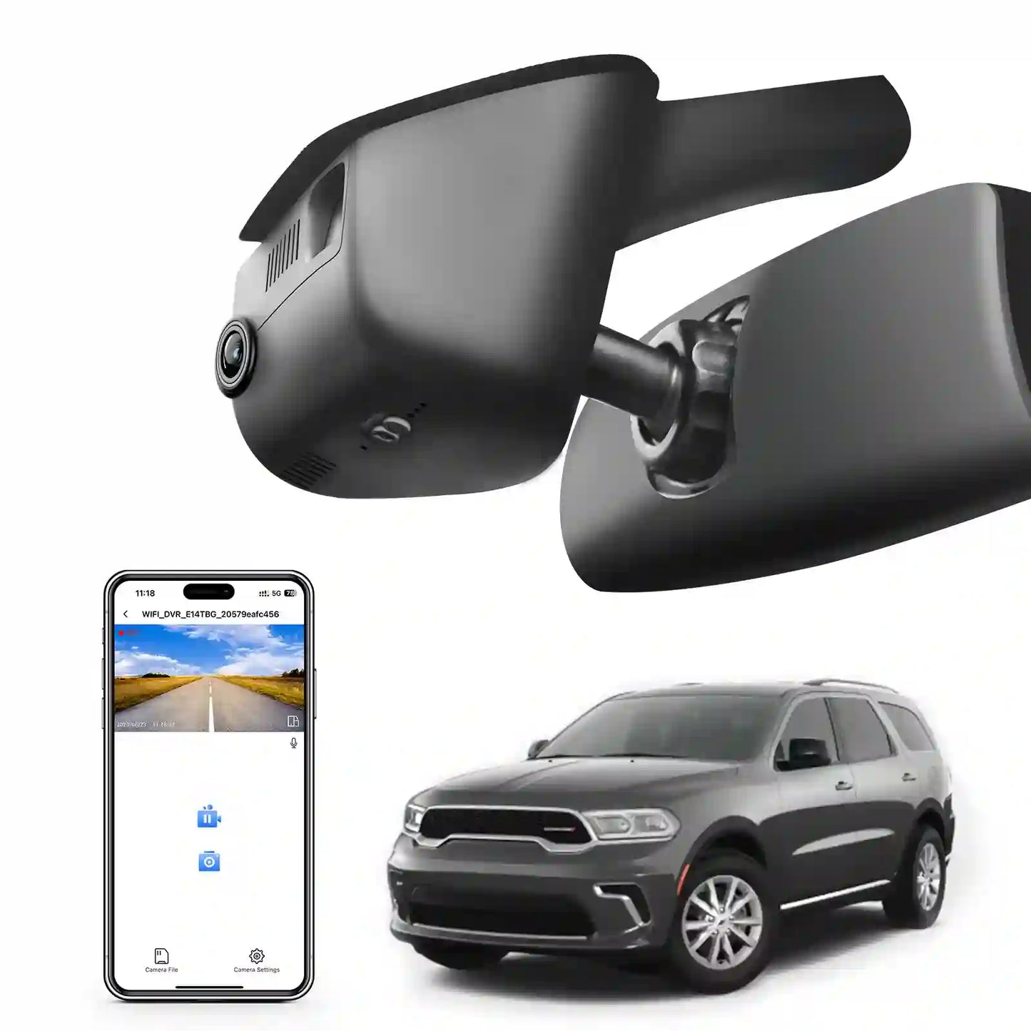 Bulk Order OEM Look Dodge Durango Dash Cam