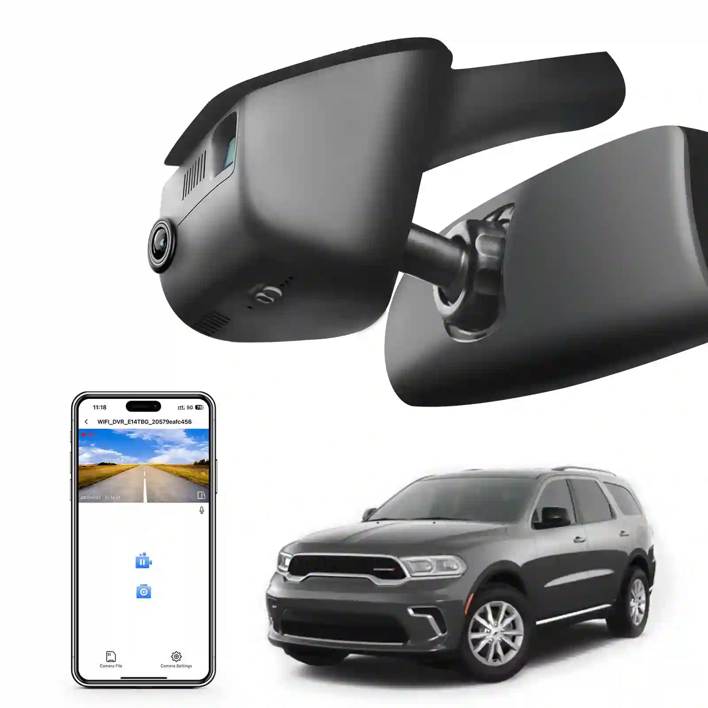 Bulk Order OEM Look Dodge Durango Dash Cam