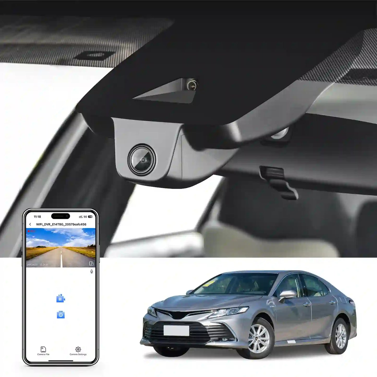 Bulk Order OEM Look Toyota Camry Dash Cam