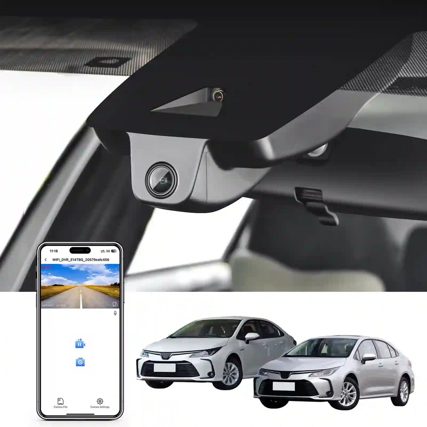 Bulk Supplier OEM Look Toyota Corolla Dash Cam