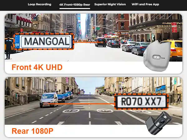 OEM Look BMW X6 Gen2 F16 Dash Cam For Fleet Vehicles