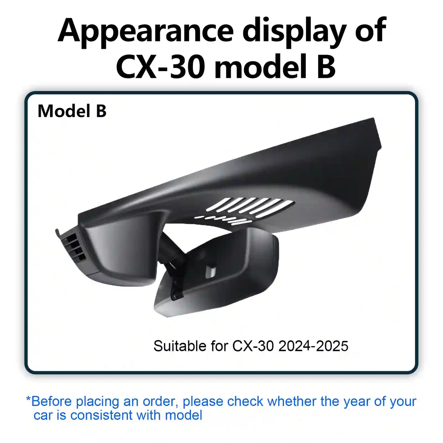 OEM Look Buick Enclave Dash Cam For Installers