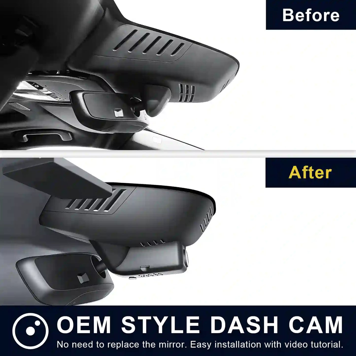 OEM Look Volvo C40 Dash Cam for Car Stereo Stores