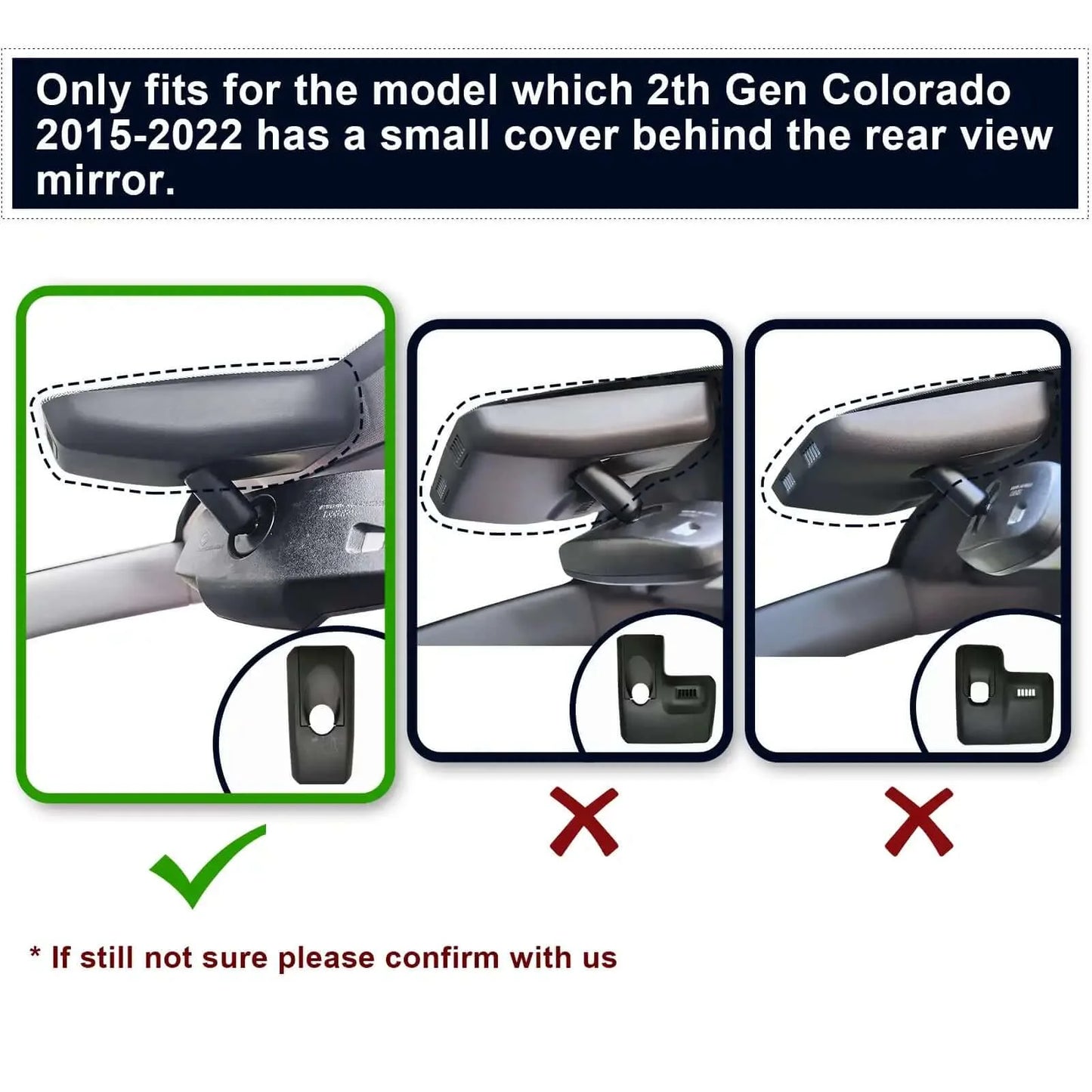 OEM Look Chevy Colorado Dash Cam for Car Stereo Stores