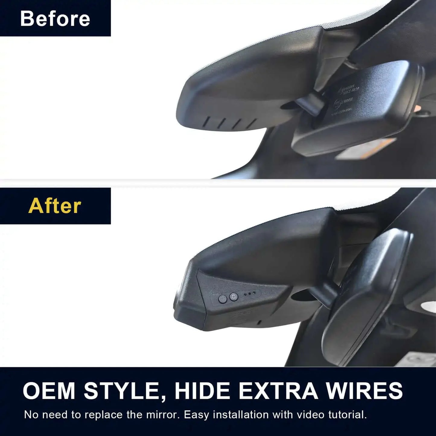 OEM Manufacturer OEM Style Ford Mustang Fleet Dash Cam