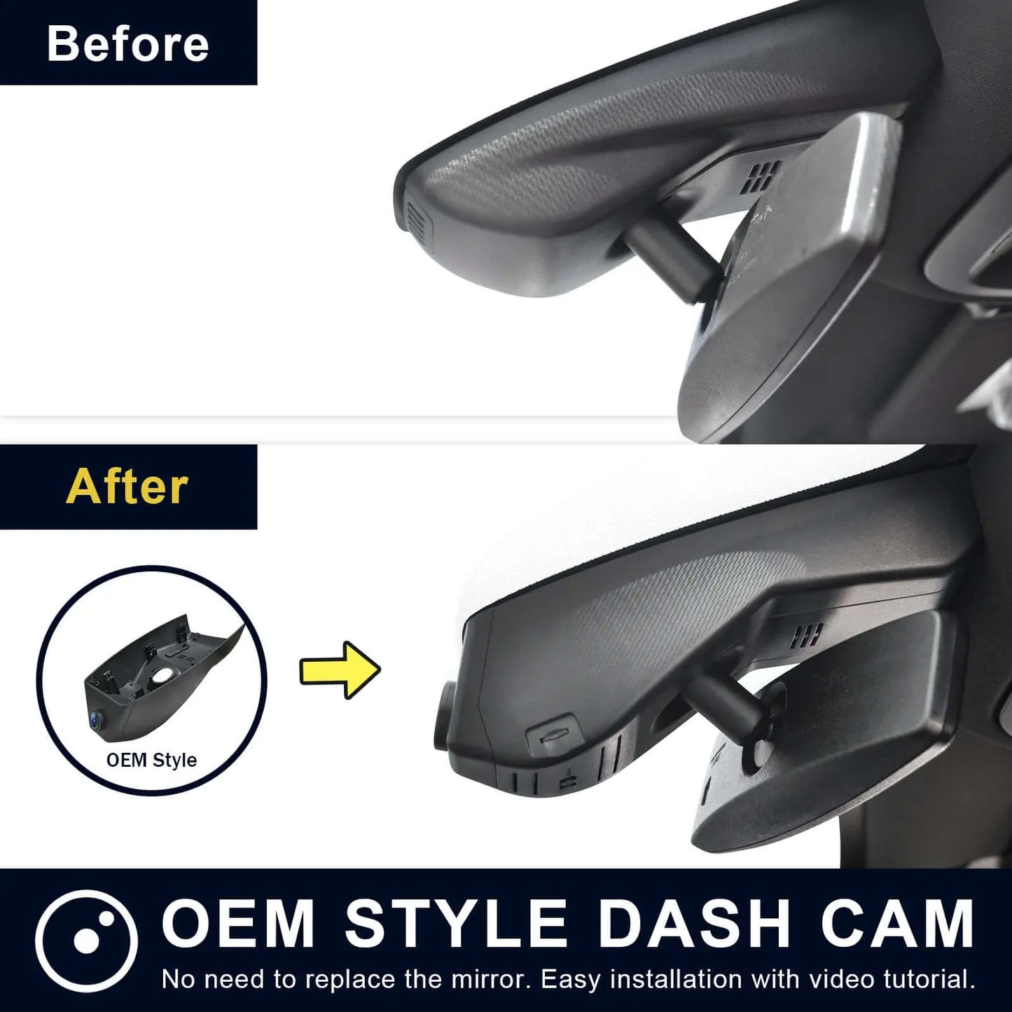 OEM Style Suburban/Tahoe Fleet Dash Cam