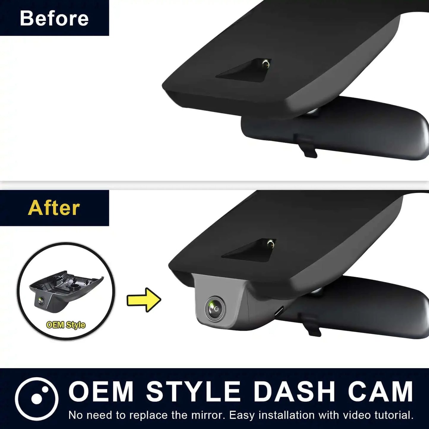 Hidden Toyota C-HR Car DVR