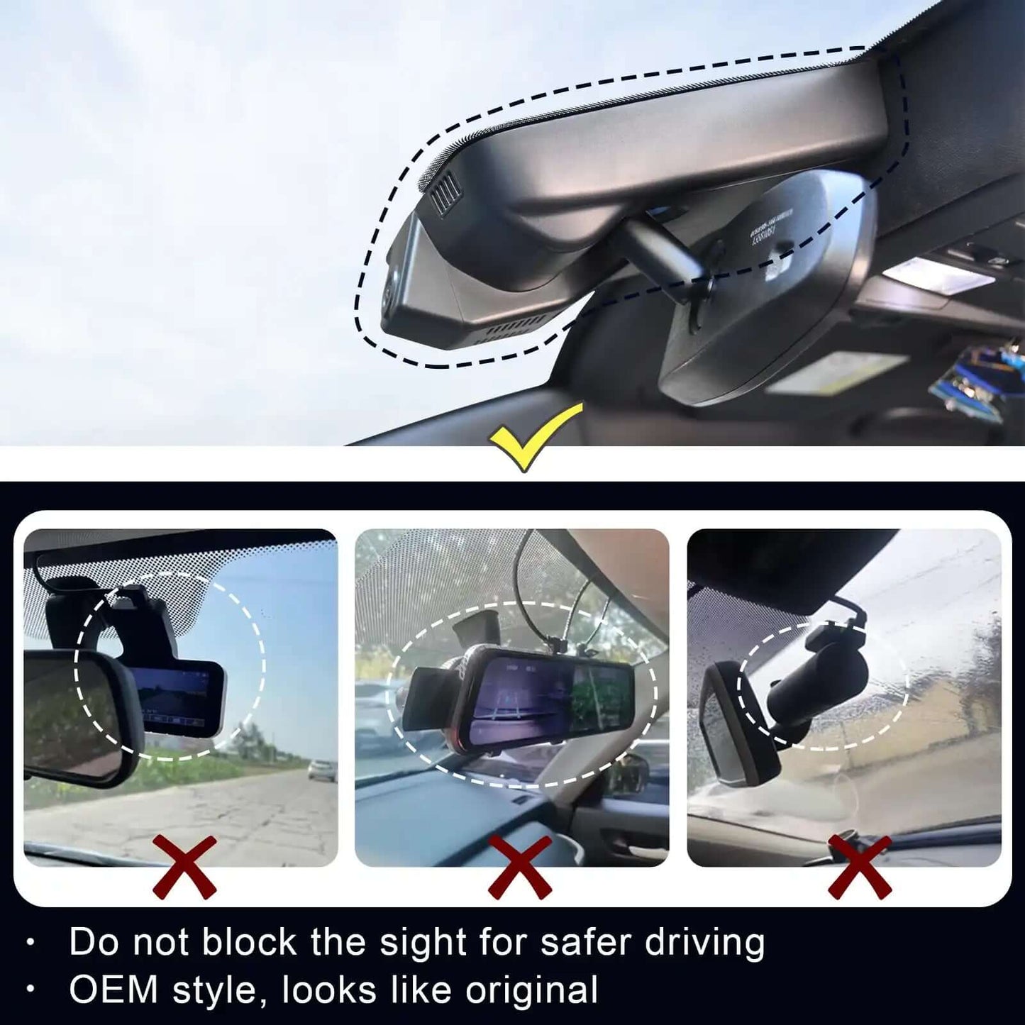 OEM Supplier Professional Envision Commercial Dash Cam