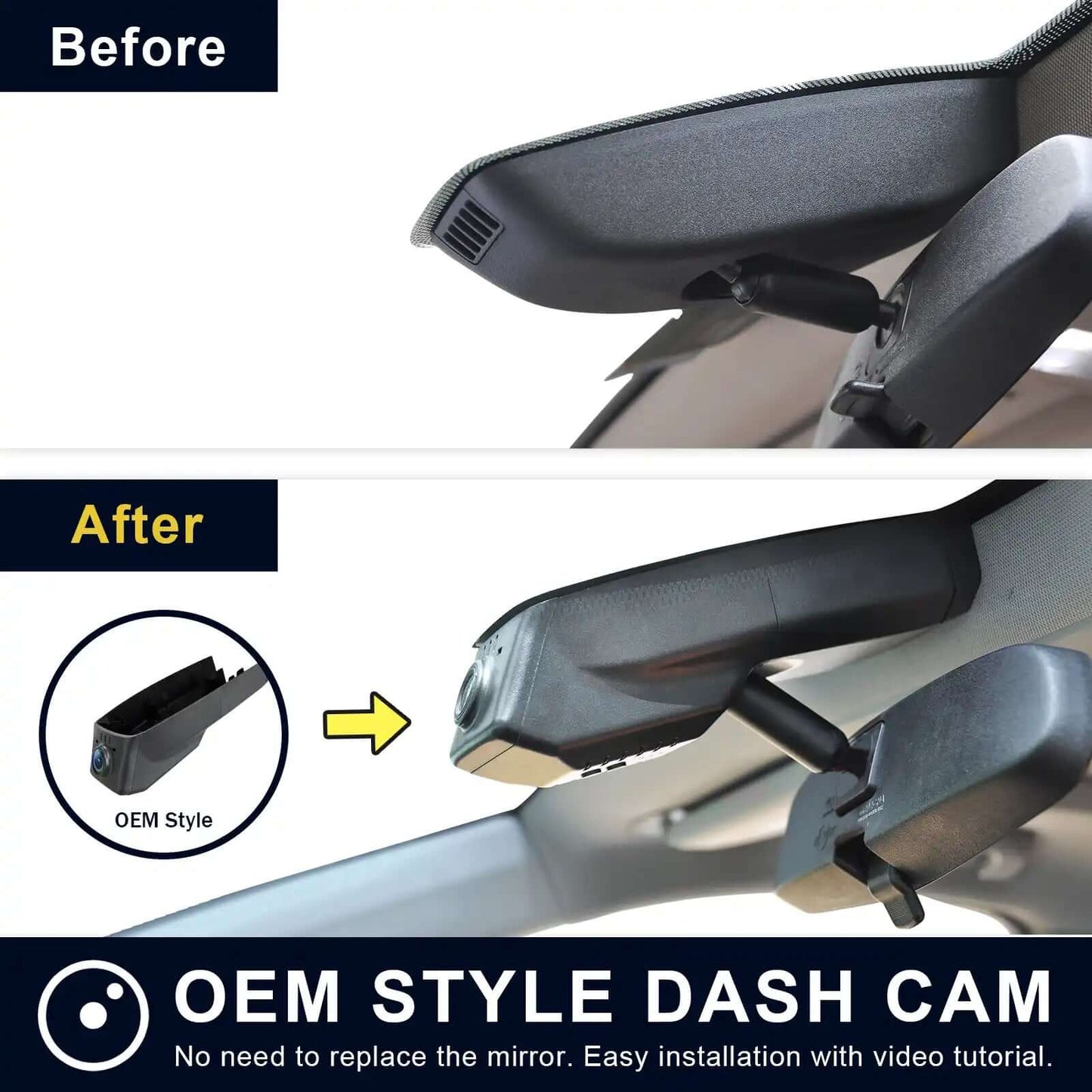 Custom Fit GM Dash Cam Kit