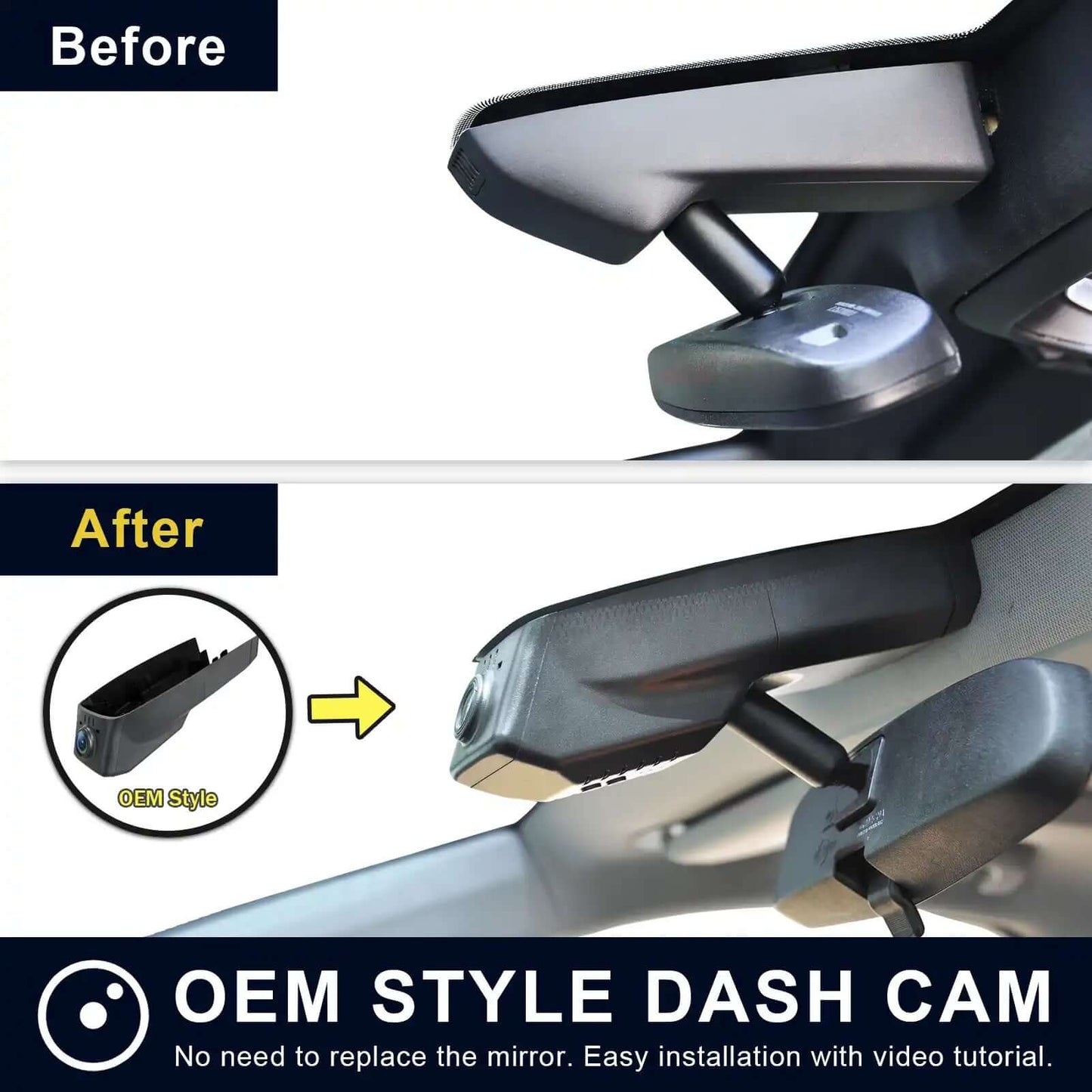 Installer-Friendly Cadillac XT5 Fleet Camera