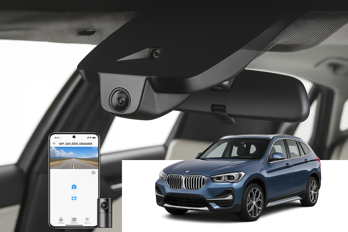 Integrated Look Automotive Camera for 2020 BMW X1 SUV | OEM Manufacturer