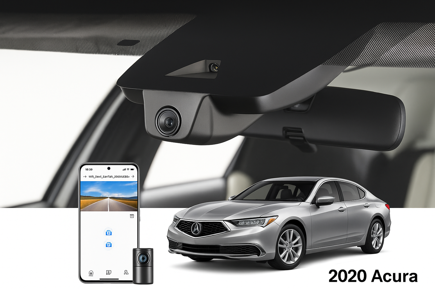 Stealth Install Vehicle Camera System for 2020 Acura TLX Sedan | Bulk Supplier