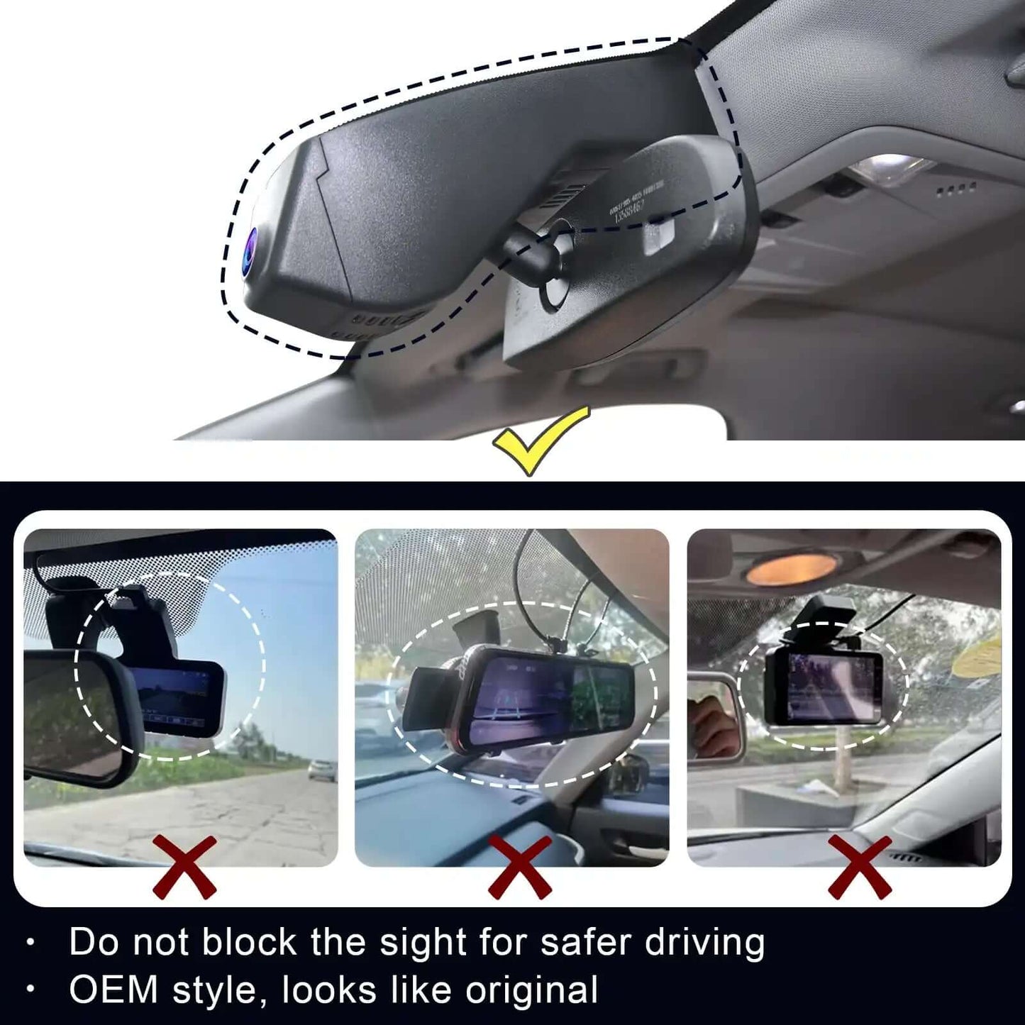 Bulk Order Factory Fit Blazer Dash Camera