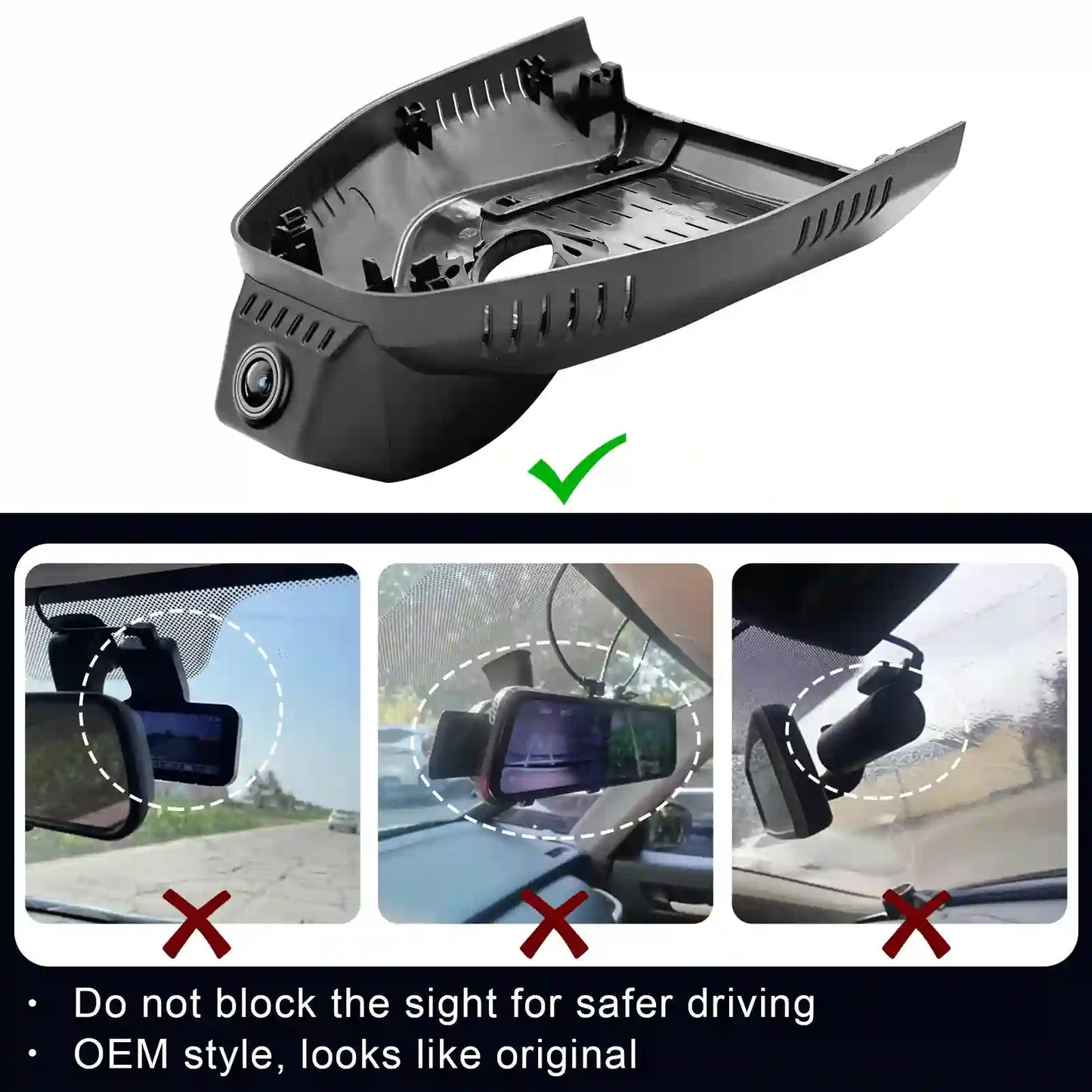 OEM Look Dash Cam