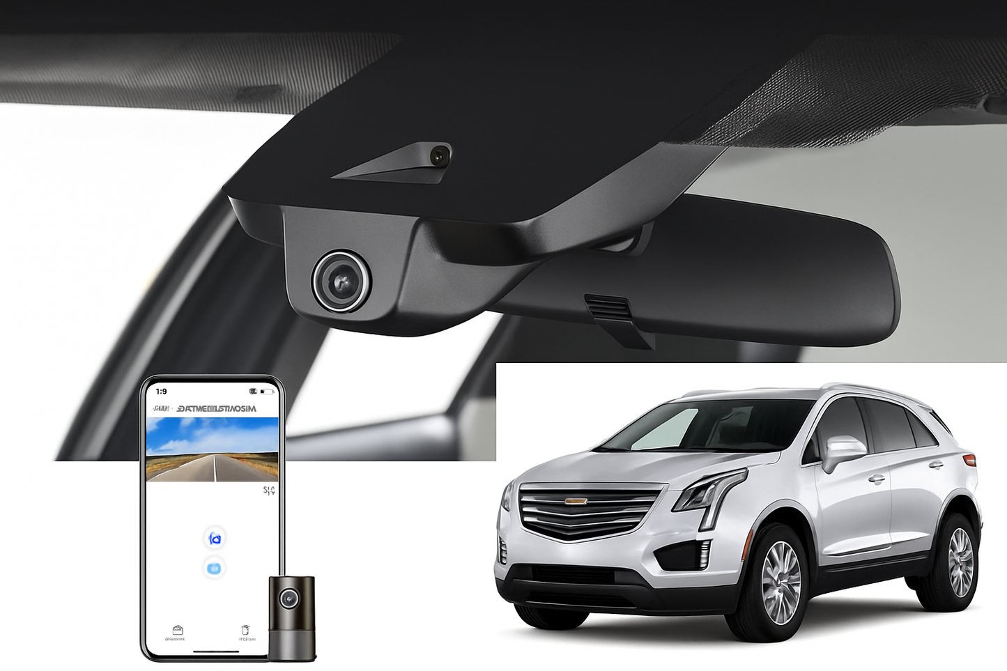 Mangoal Integrated Look Fleet Camera for 2020 Cadillac XT5 SUV | Bulk Order