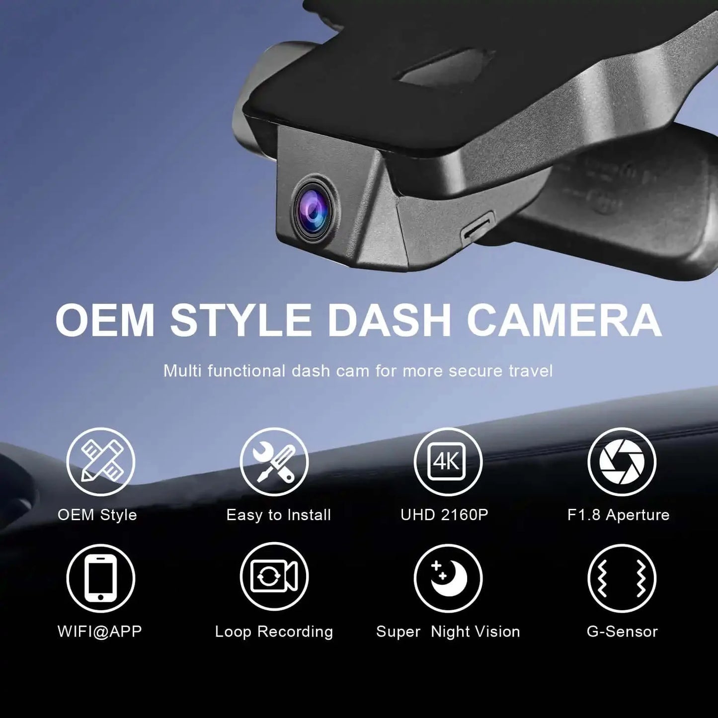 Hidden Toyota Tacoma Car DVR For Auto Electronics Retailers