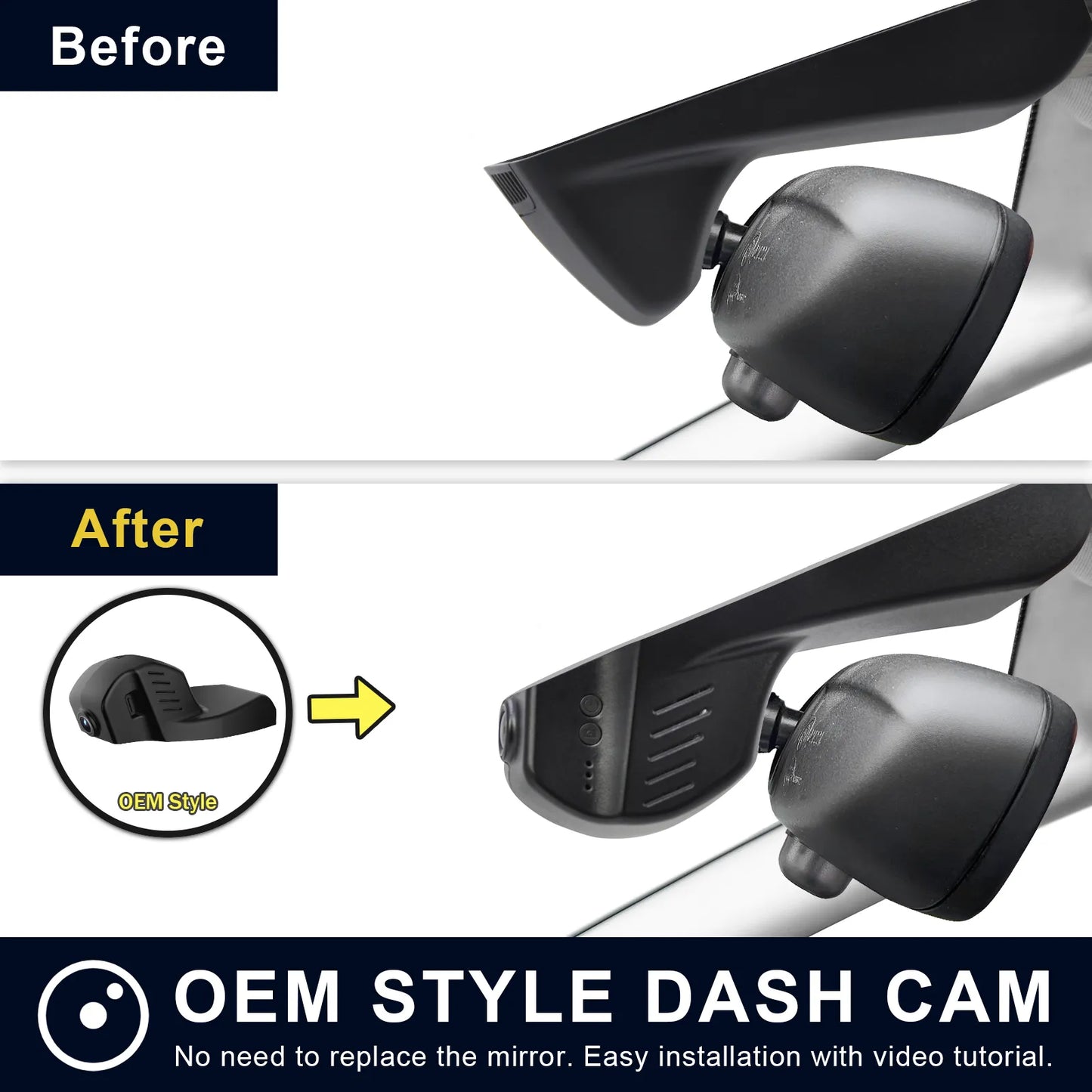 OEM Style bmw 5 series Fleet Dash Cam