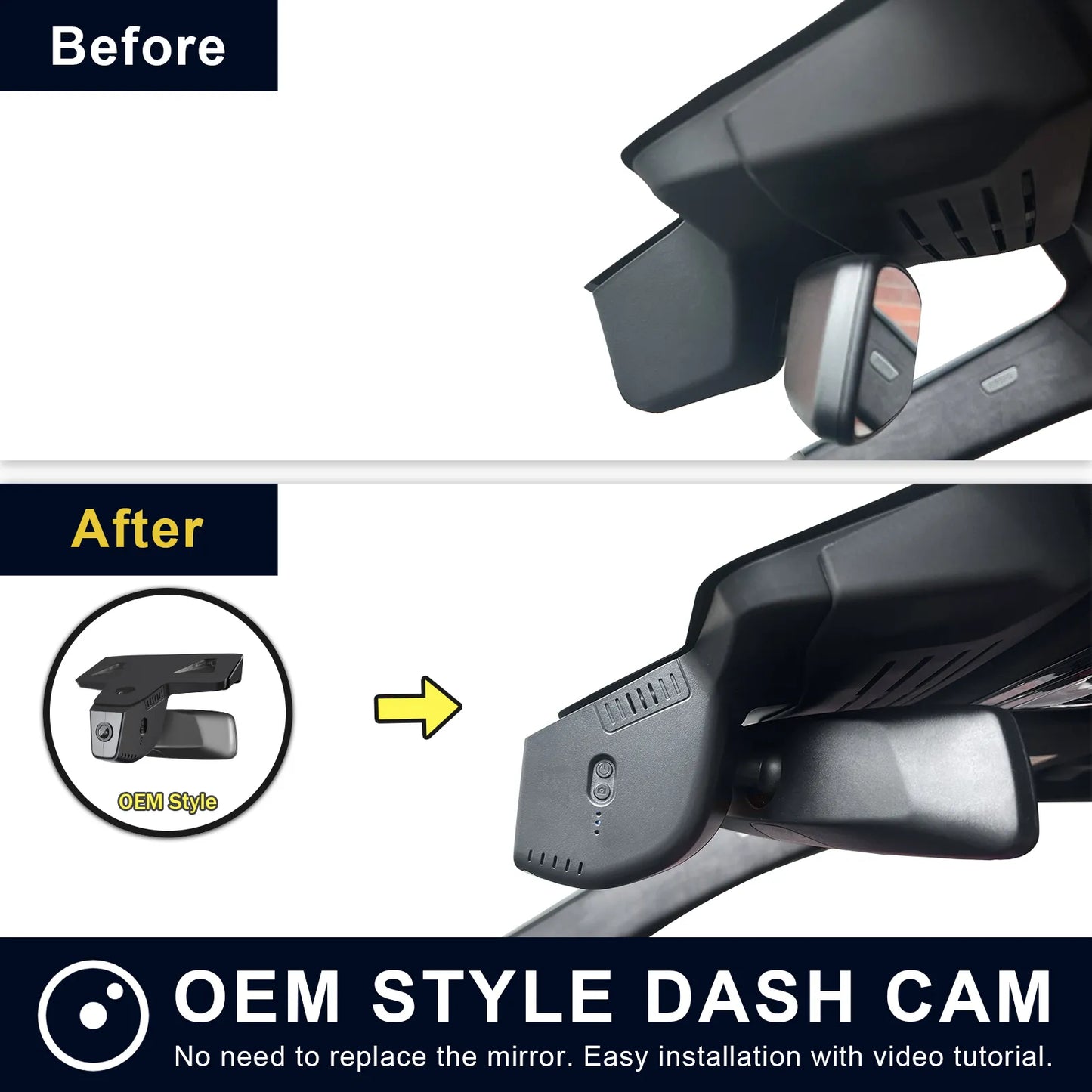 Professional Commercial Dash Cam for Car Stereo Stores