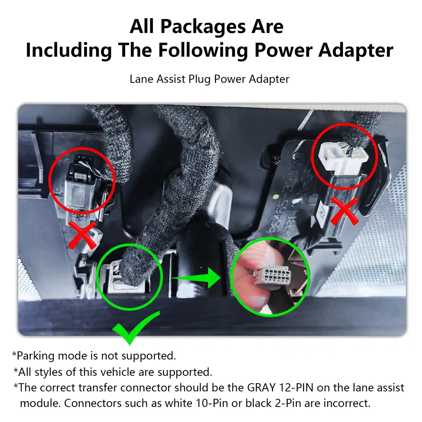 Custom Fit corolla cross Dash Cam Kit for Car Security Installers