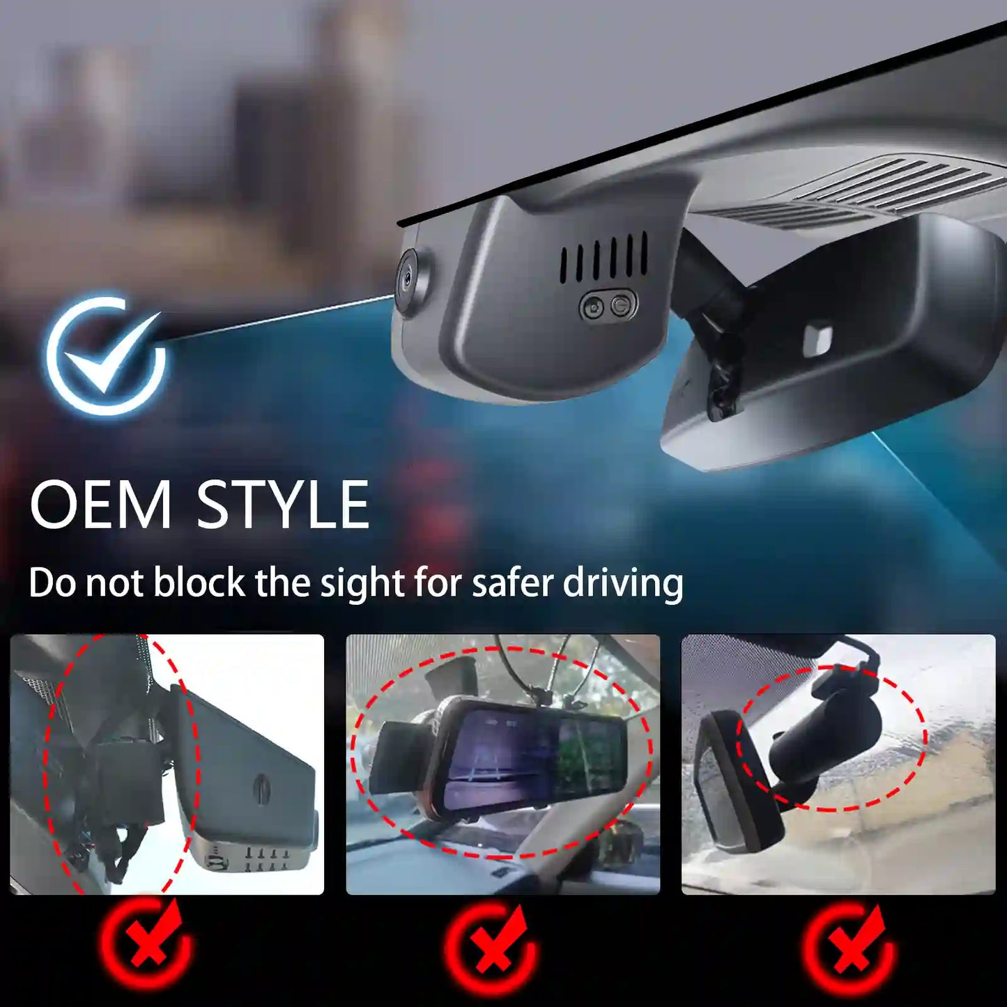 Installer-Friendly buick enclave Fleet Camera