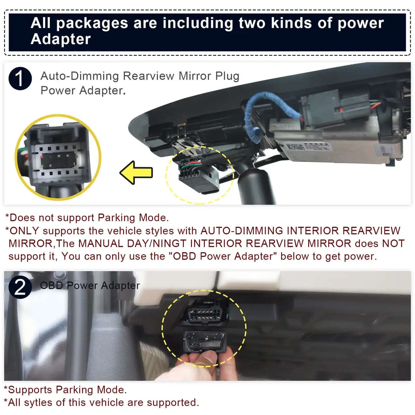 Custom Fit chevy silverado Dash Cam Kit