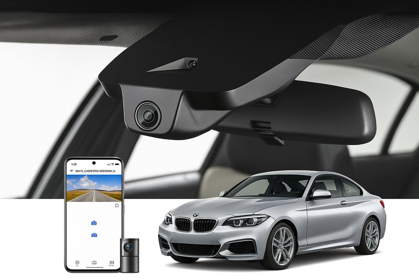 Factory Fit Dash Cam for 2020 BMW 2 Series Coupe Sedan Convertible | Aftermarket Supplier
