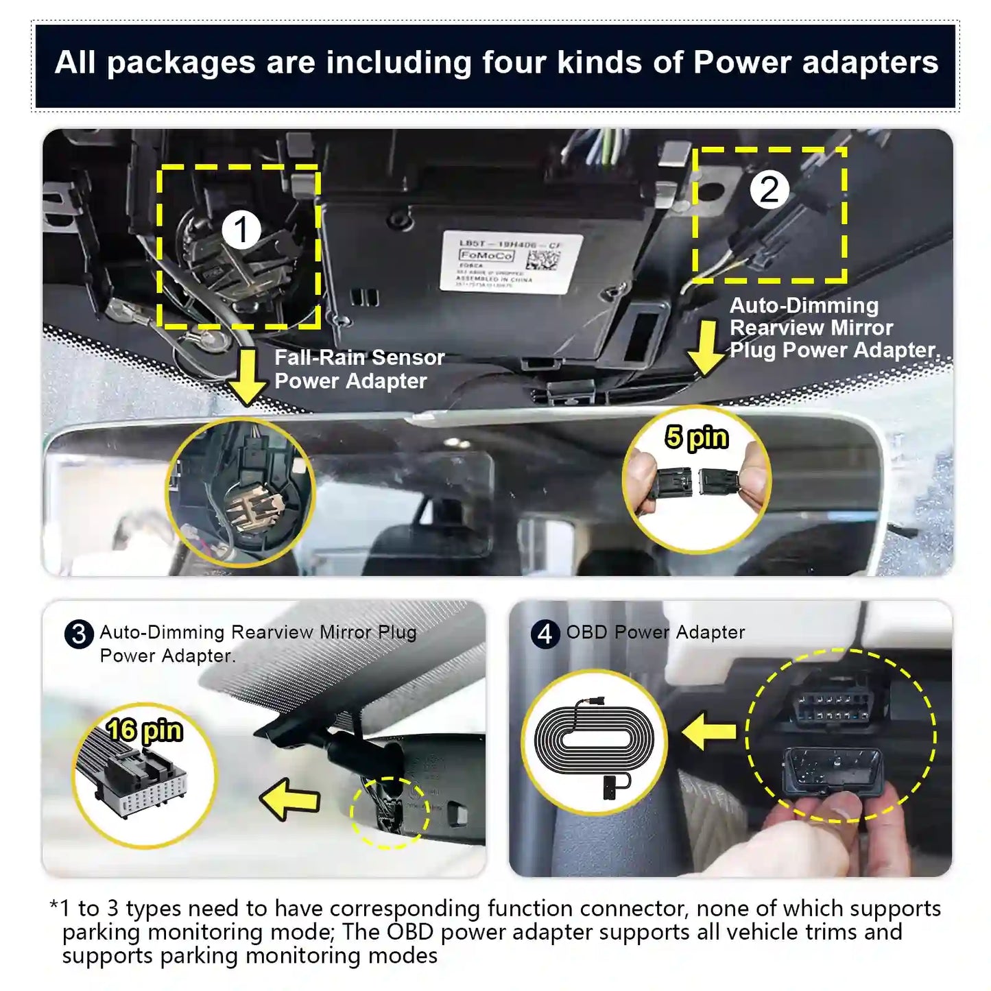 OEM Look Ford Expedtion Dash Cam For Aftermarket Shops