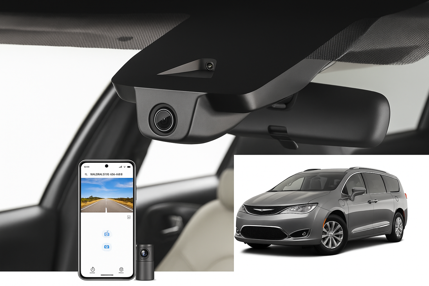 Mangoal Factory Style Automotive Camera for 2020 Chrysler Pacifica Hybrid Van/Minivan | OEM Supplier