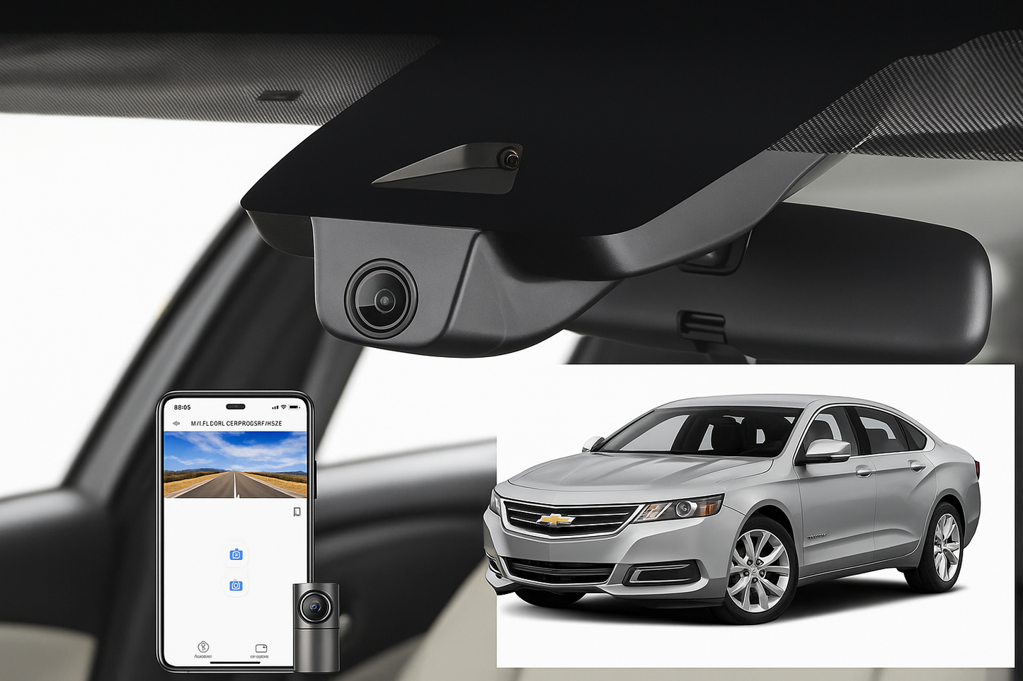 Mangoal Integrated Look Vehicle Camera System for 2020 Chevrolet Impala Sedan | OEM Supplier