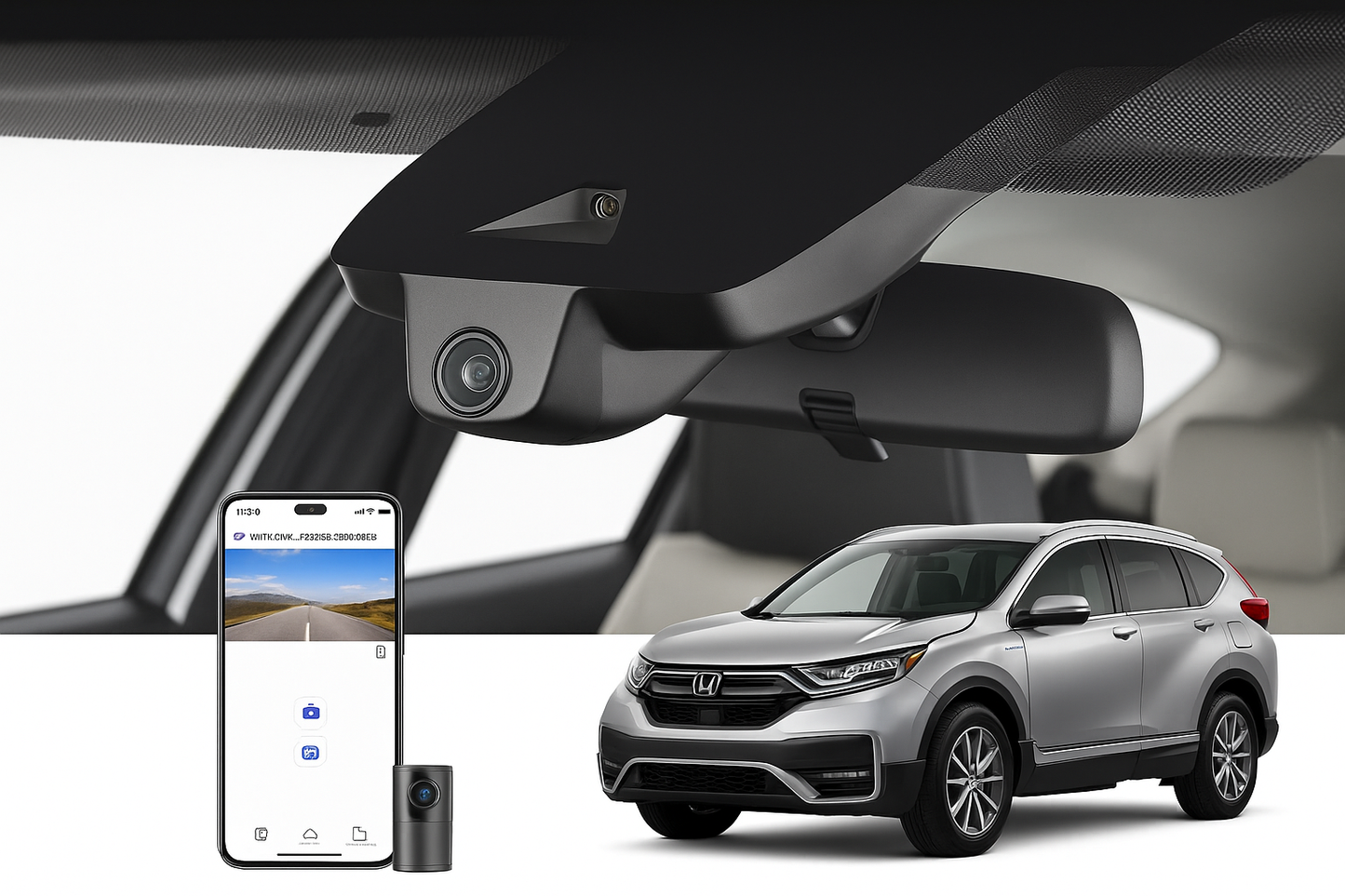 Mangoal 2020 Honda CR-V Hybrid SUV dash cam | Integrated Look Car DVR System | Mangoal