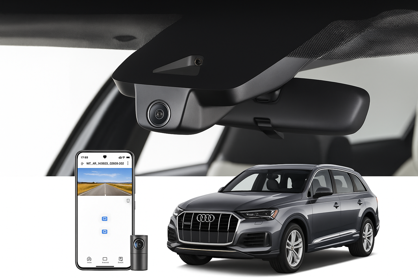 Flush Mount Fleet Camera for 2020 Audi Q7 SUV | Bulk Order