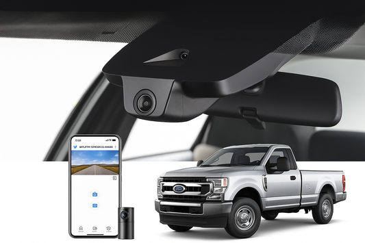 Mangoal Unveils Factory Fit Dash Camera for 2020 Ford F250 Super Duty Regular Cab