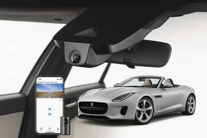 Mangoal 2020 Jaguar F-TYPE Coupe Convertible dash cam | Integrated Look Fleet Dash Cam | Mangoal
