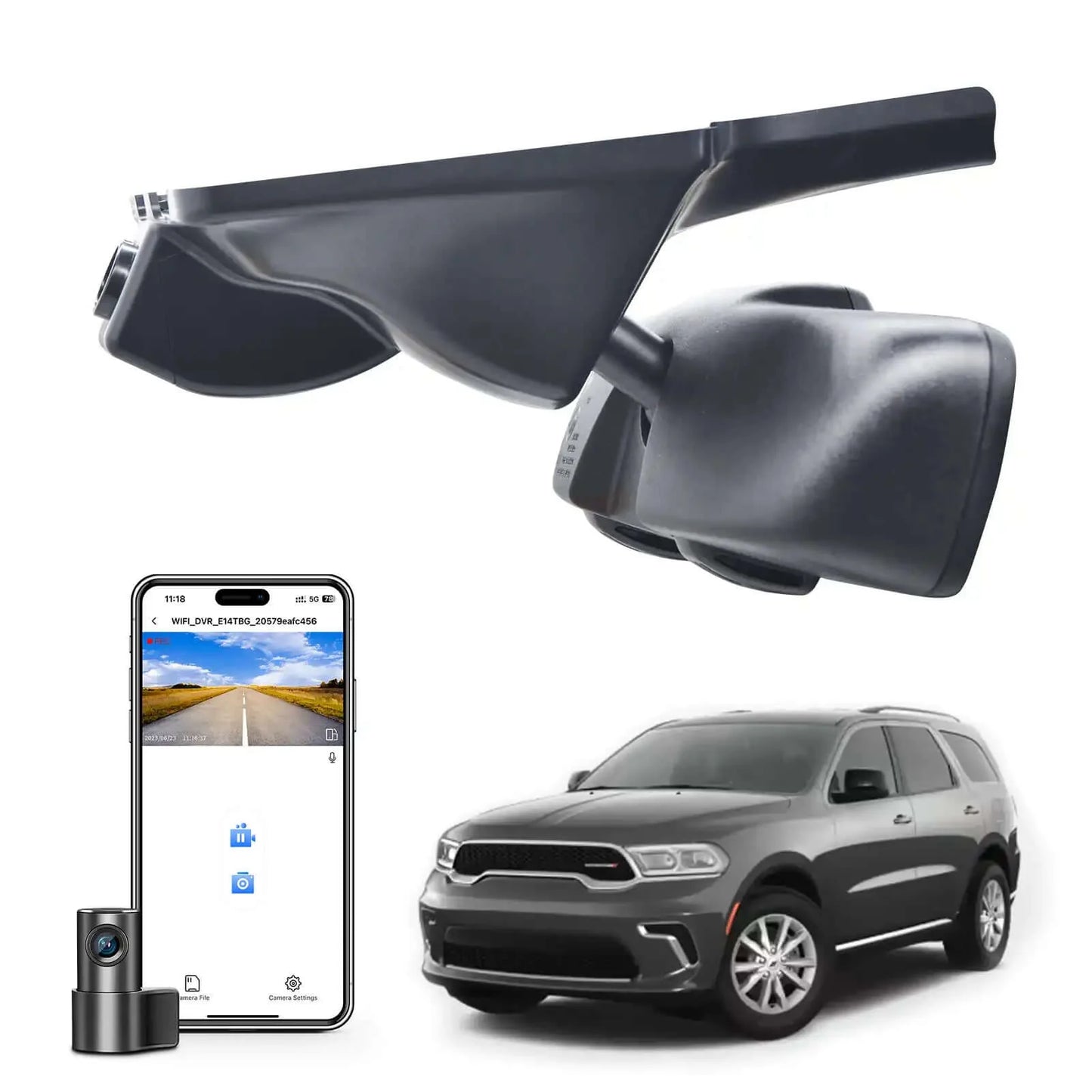 OEM Look Dodge Durango Dash Cam For Fleet Vehicles
