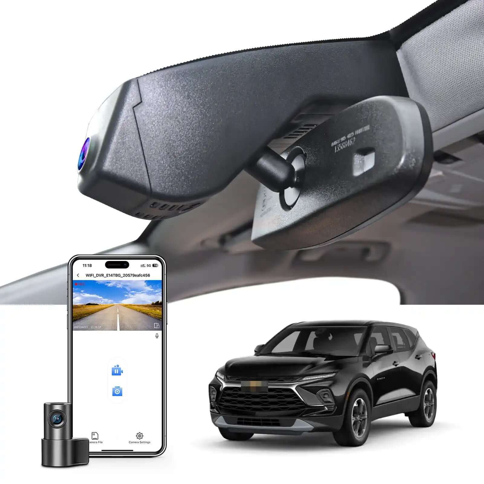 Automotive Electronics Supplier OEM Look Chevy blazer Dash Cam