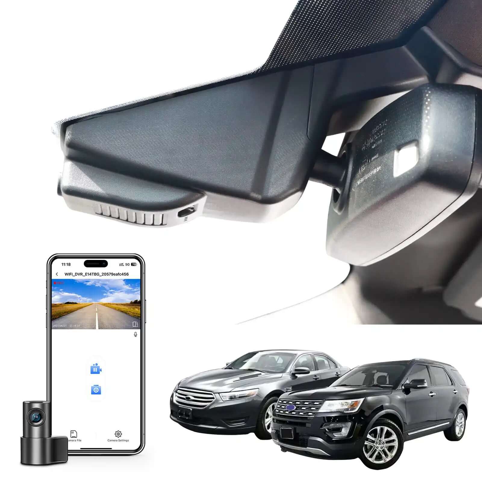 Automotive Electronics Supplier OEM Look Ford Explorer Dash Cam