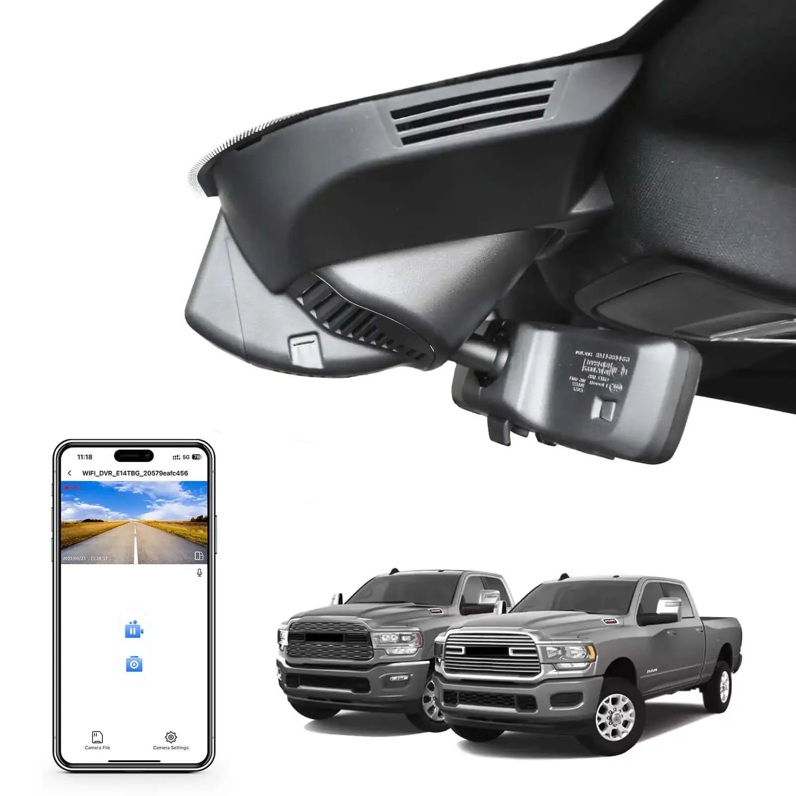 Factory Direct OEM Look Dodge RAM Dash Cam