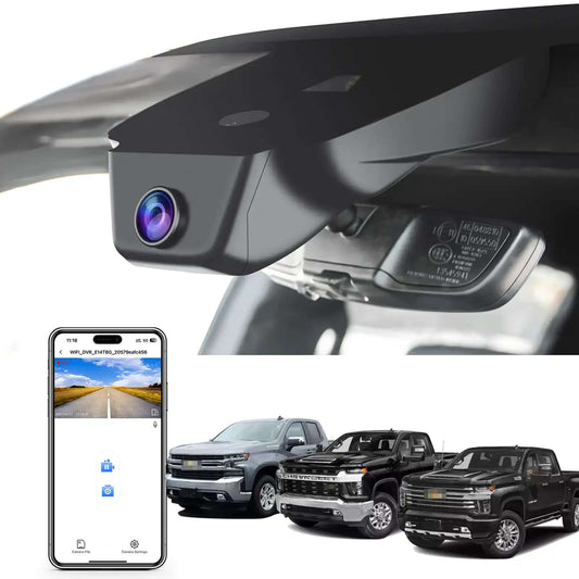 OEM Look Chevy Silverado Dash Cam for Car Accessories Stores