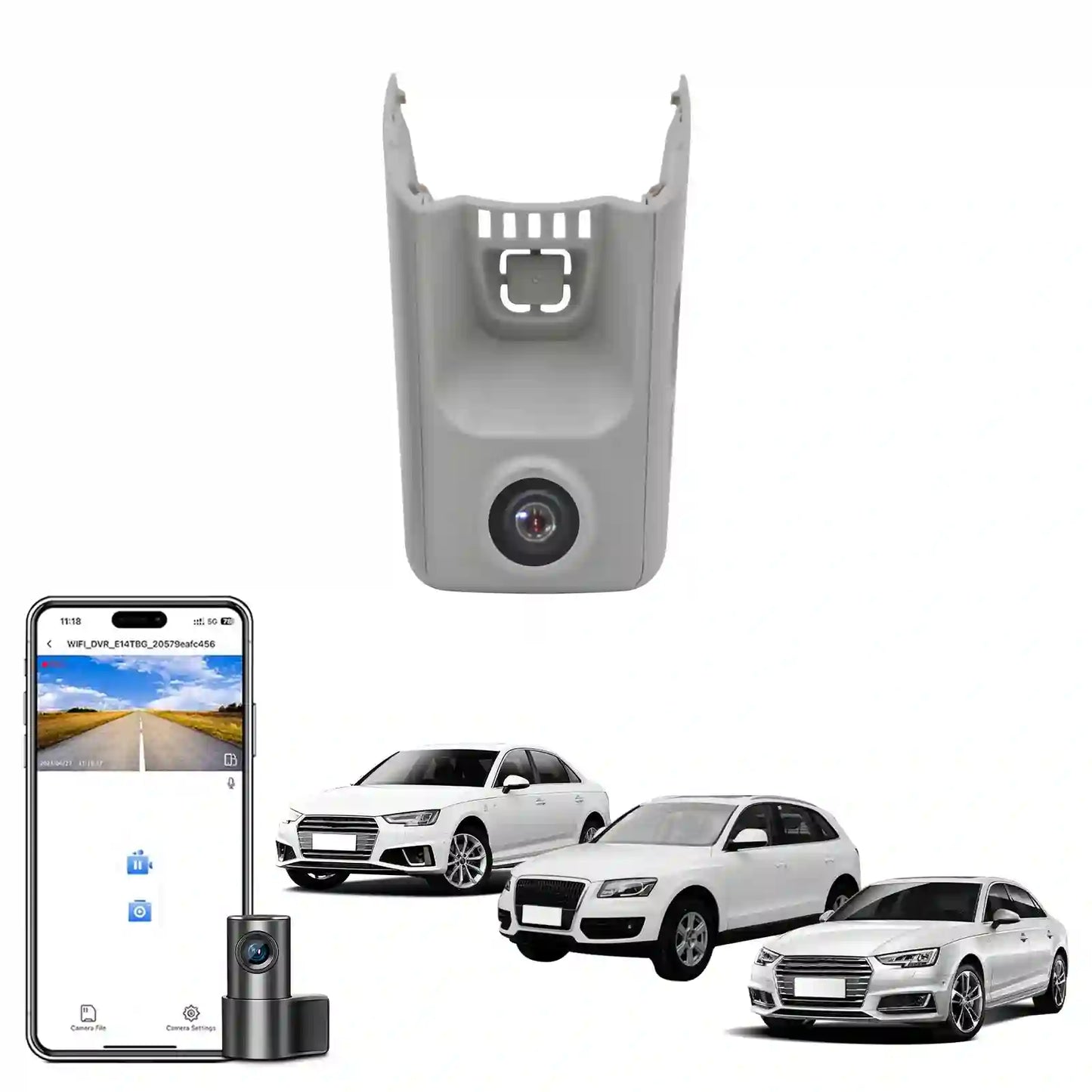 Aftermarket Supplier OEM Look Audi (Model D Gray) Dash Cam